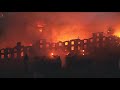 BREAKING: Aerials of a fire at a commercial building in Allentown, Pennsylvania