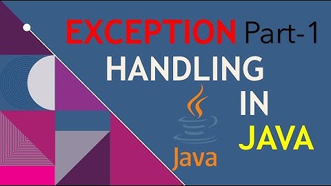 Exception Handling in Java Part-1 |Exceptions, Errors, Checked, Unchecked, try catch | Examples