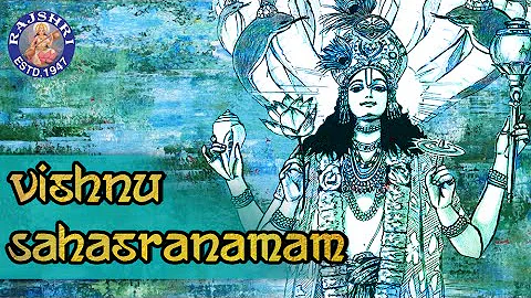 Vishnu Sahasranamam With Lyrics - Vishnu Stotra - Rajalakshmee Sanjay - Devotional
