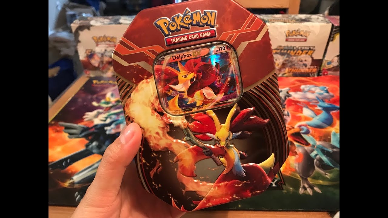 DELPHOX EX TIN OPENING!!! IT'S FLASHFIRE TIME!!
