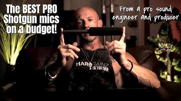 The best sounding Budget shotgun mics for Video and Content Creation, from a Pro sound engineer!
