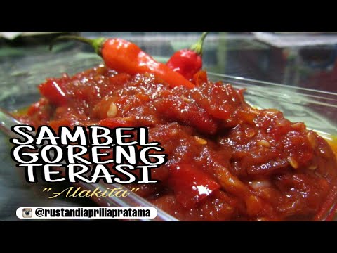 CARA MEMBUAT SAMBEL GORENG TERASI YANG ENAK - YouTube