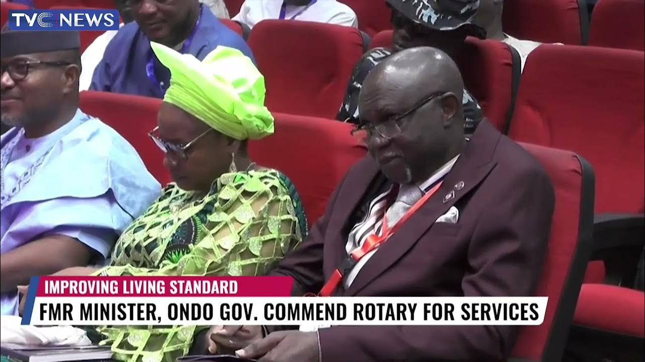 Professor Bolaji Akinyemi, Akeredolu Commend Rotary For Services