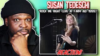 Susan Tedeschi - Rock Me Right (Live at Farm Aid 1999) | REACTION/REVIEW