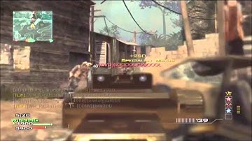 MW3 - Fast Flawless MP7 Moab On Village - Solo