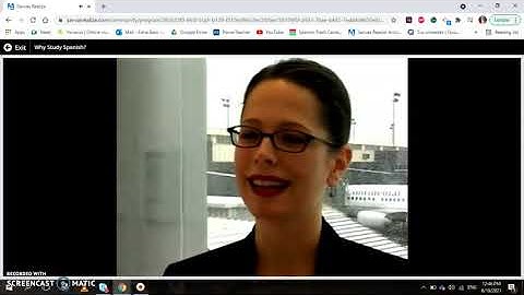 Why study Spanish? video oficial