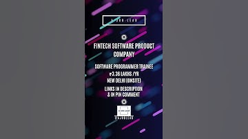 Fintech Software Product Company