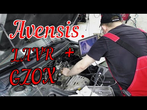Toyota Avensis 2.0 D-4, чистка впуска, чистка форсунок.