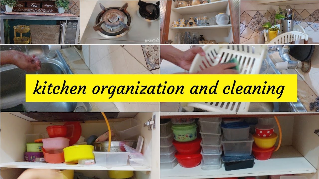 Kitchen organization and cleaning routinekitchen organizing ideas