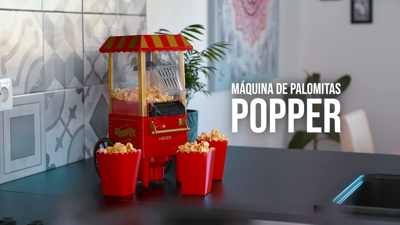 MAQUINA PALOMITAS HAEGER POR CARRITO DE FERIA 1200W