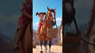 Brave Horse Story for Kids in Urdu | Shehzor the Hero 🐎 | Moral Story for Children