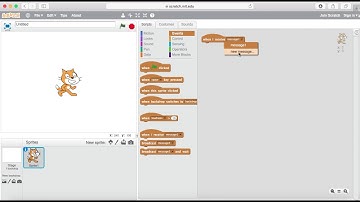 When I Recieve Scratch Event Block Brown