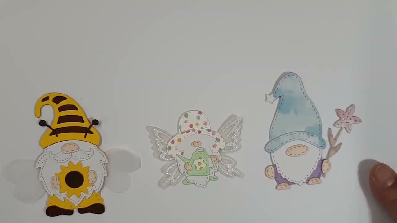 Inlovearts Projects of Gnome Cutting Dies