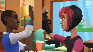 A Morning at Maplewood Elementary School " With Emma and Lucas"