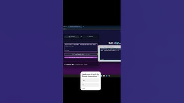 Generate SQL Queries with this AI tool in seconds!!! No ChatGPT #AI #SQL #learnintamil Text2Sql.AI