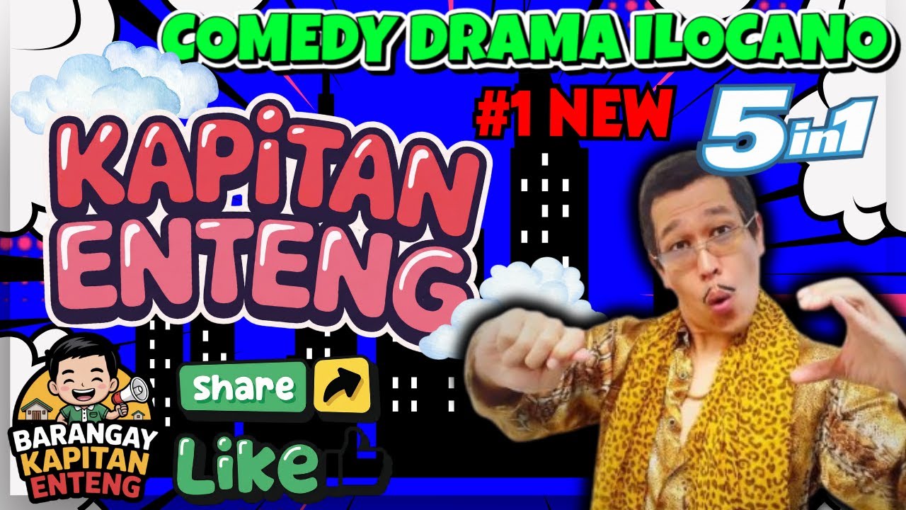 Kapitan Enteng Ilocano Drama - 1 Hour 5 in 1 | New Episode (December 3, 2025) #IlocanoComedyDrama