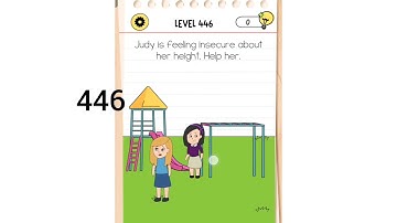 Brain Test 4 Level 446 Walkthrough