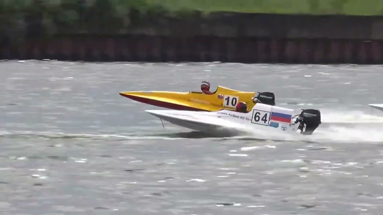 Первенство России по Водно-моторному спорту 3-ий заезд класс GT-15 г Кинешма 2024 год
