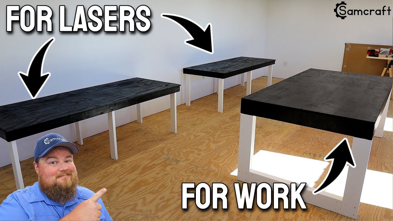 Workbench & Laser Tables [Easy Build / Strong / Great Looking] YouTube