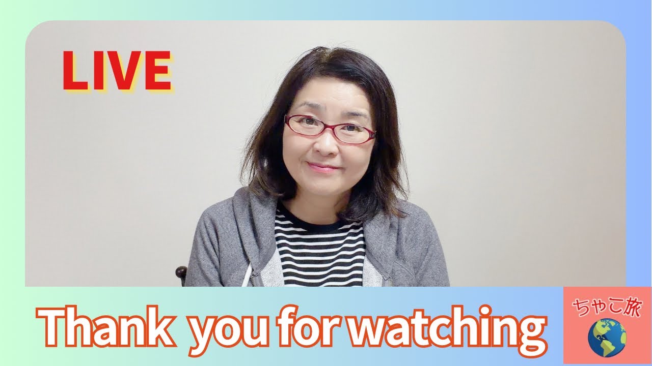 ちゃこ ちゃこ旅LIVE - YouTube
