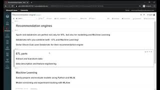 Building a Recommendation Engine in Azure Databricks With MLflow