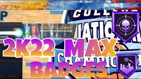 NBA 2k22 BADGE GLITCH!