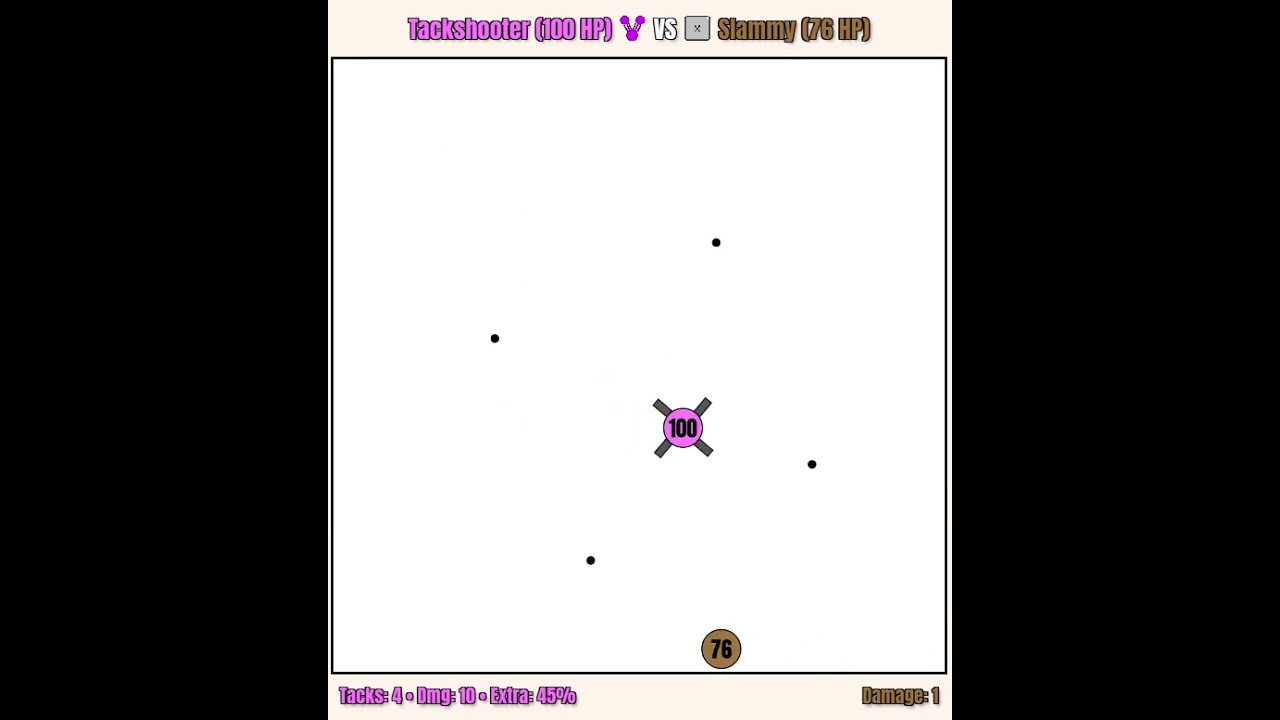 Tackshooter vs Slammy