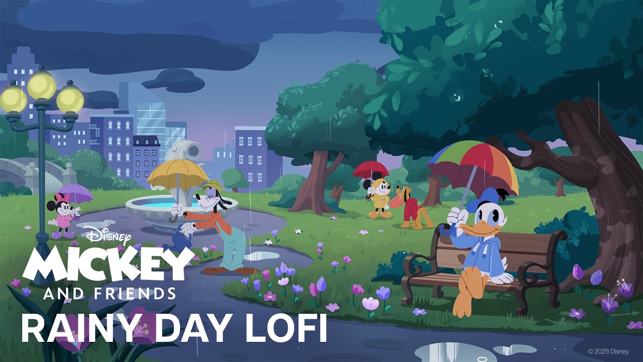 Mickey & Friends "Rainy Day" | LoFi | Disney