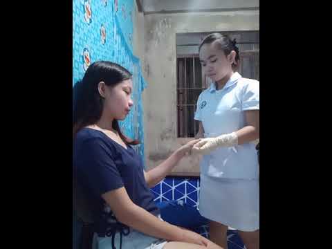 DEMONSTRATION OF  SENSORY FUNCTION(pain,light touch, vibration, position sense)