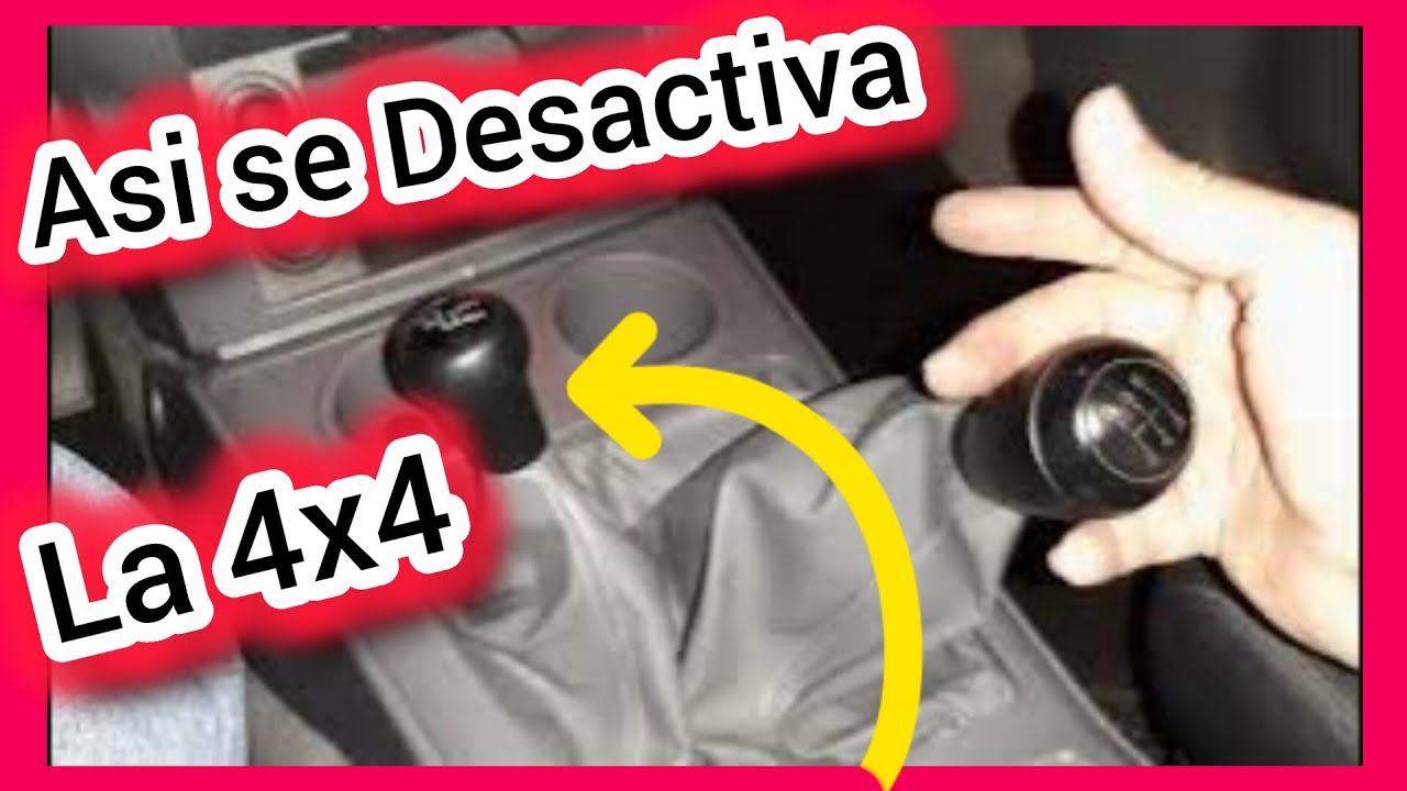 Como Desactivar La 4x4 I Activar I Boton RFW Candados - YouTube