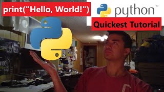 Python Basics Tutorial Teaser | Fast Pace