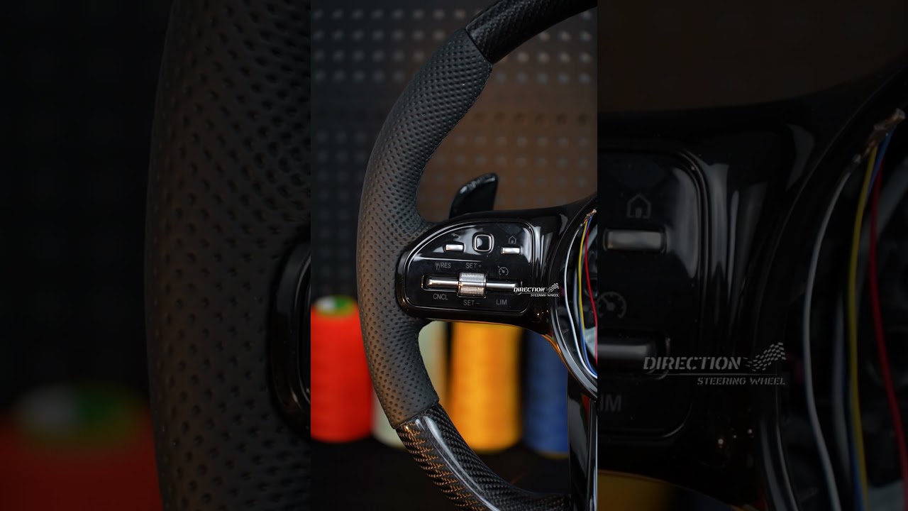 Sports Style Carbon Fiber Steering Wheel for Mercedes-Benz Amg E-Class