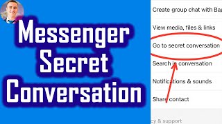 Facebook Messenger Secret Conversation | Hide My Chats on Messenger app screenshot 5