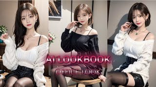 [4K Ai Art] Vrog Lady Friend Daily Style Lookbook, 여사친룩북