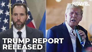 Special counsel Jack Smith's report on Trump released days before inauguration