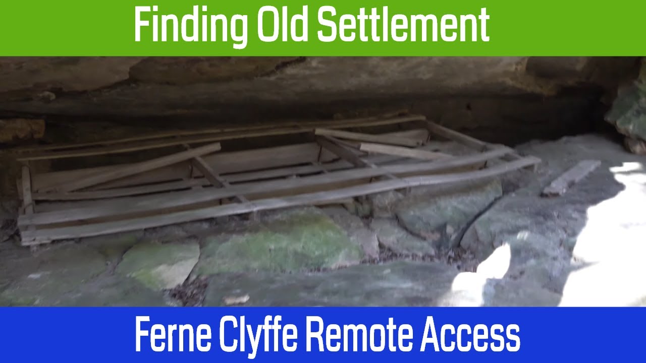 Bork Falls at Ferne Clyffe State Park in Southern Illinois