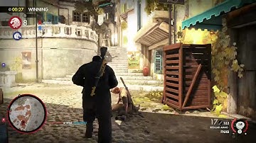 Capture the Flag & Melee Kill Everyone | Sniper Elite 4 | Sahjhan