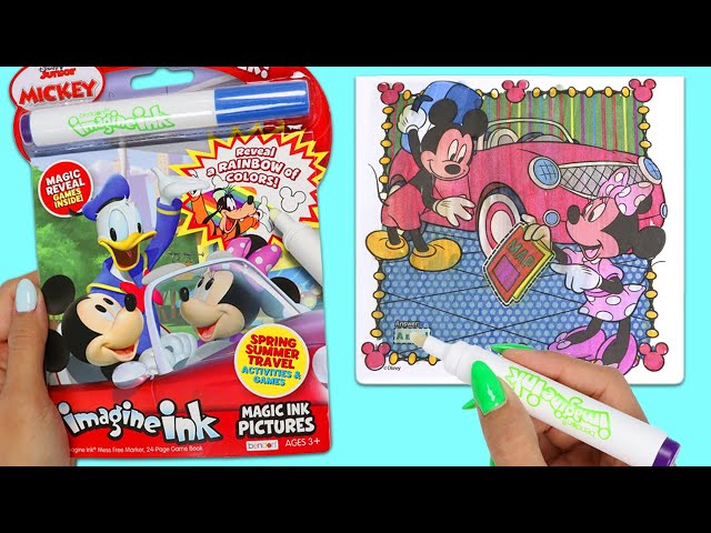 Dsc Minnie Imagine Ink Magic Ink Pictures (Value) [Book]