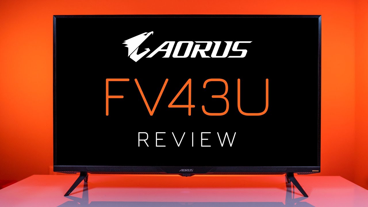 IT'S BIG A BIG MONITOR... but is it good?  The AORUS FV43U Robeytech Ultimate Review