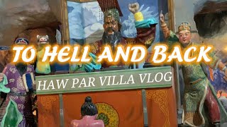 ๐ธ๐ฌ World's First Hell's Museum Haw Par Villa Singapore | Insta360 Go 2 Vlog | WALK&SEE