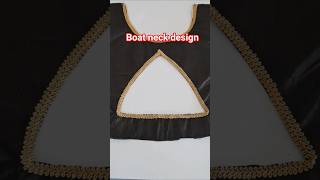 ✨boat neck design✨👌#shortsfeed#ytshorts#vrialshorts#fashiondesign#blouse#shivsakshamfashionstitch