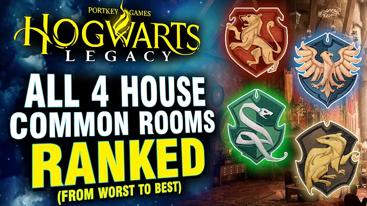 Hogwarts Legacy - All 4 House Common Rooms RANKED From Worst To Best!