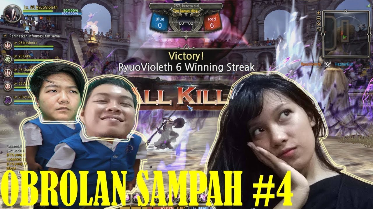 OBROLAN SAMPAH #4 (FEAT LAUDAVIAN & EUKA) - DRAGON NEST INA