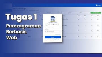 TUGAS 1 - PEMROGRAMAN BERBASIS WEB  - UNIVERSITAS TERBUKA