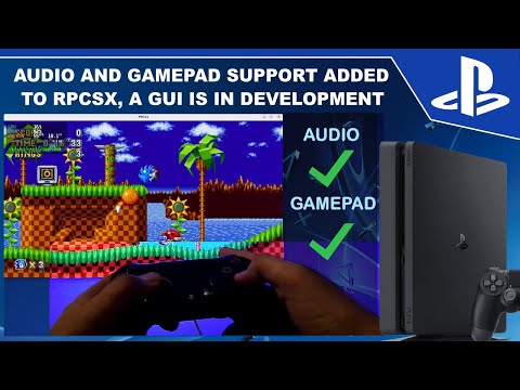 RPCSX Implements Audio & Gamepad, GUI in Development | (Tutorial + Testing)