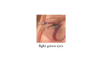 light green eyes