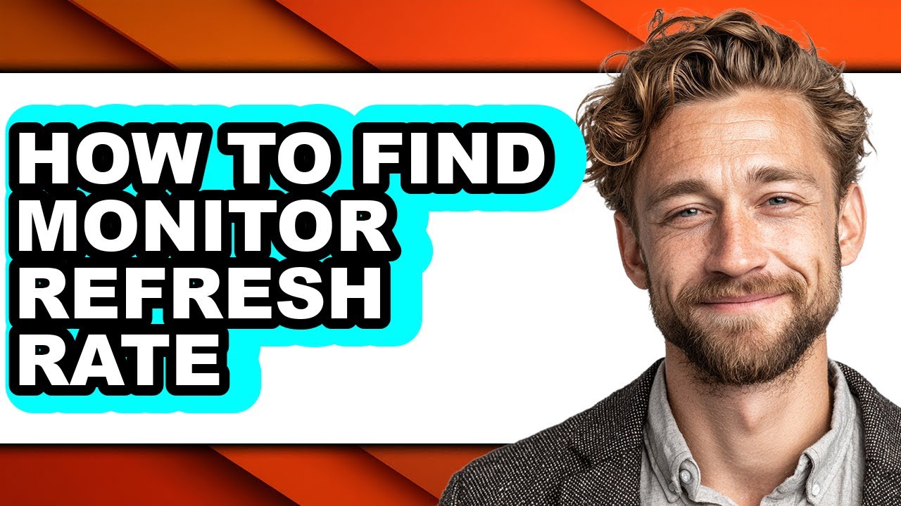 How to Find Monitor Refresh Rate (only Way) - YouTube
