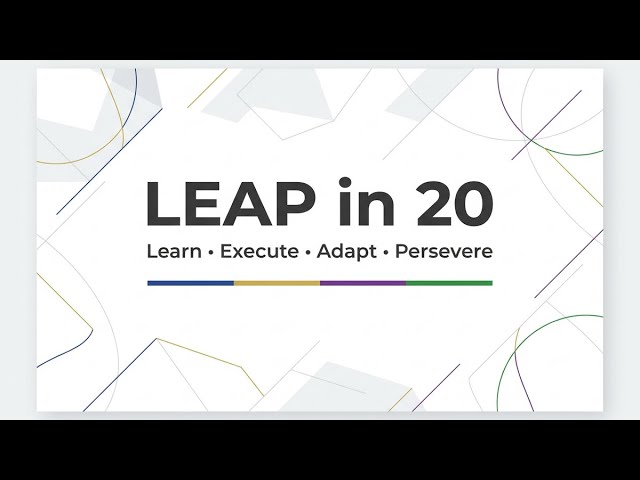 LEAP in 20