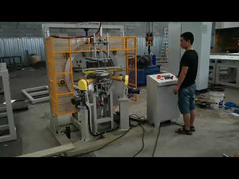 FPH 700 full size hose coil wrapping machine