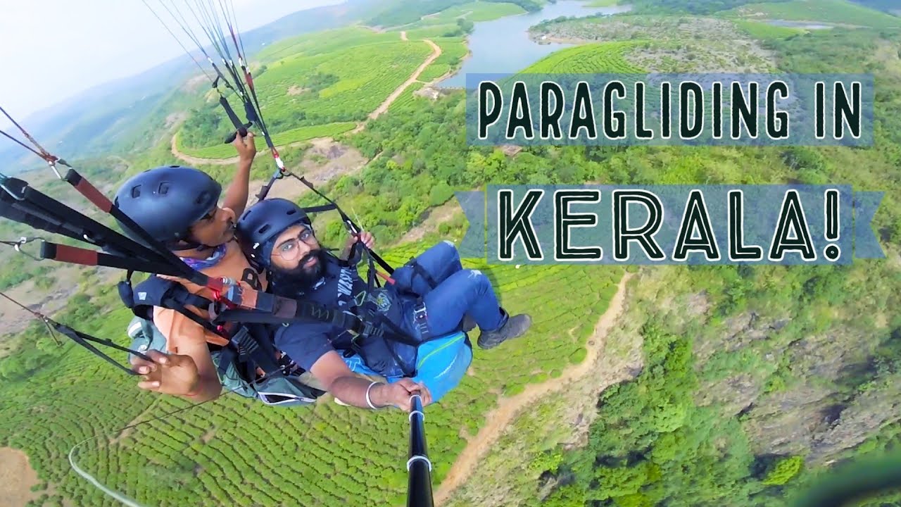 I did Paragliding in Kerala!